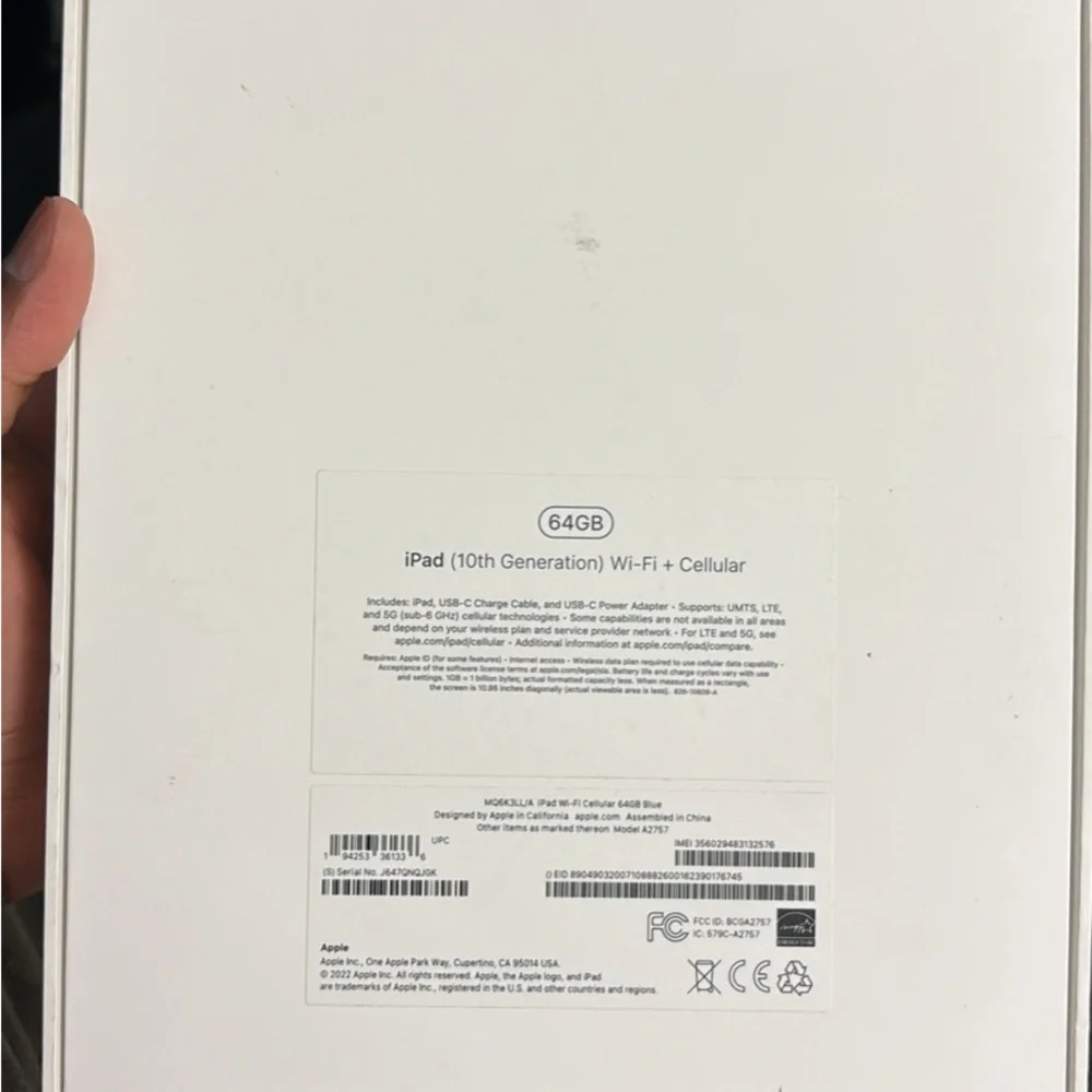 Apple IPad 10th Gen